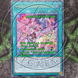 Maliss In Underground Ultra Rare-Common "Handmade proxy"(Same thickness)