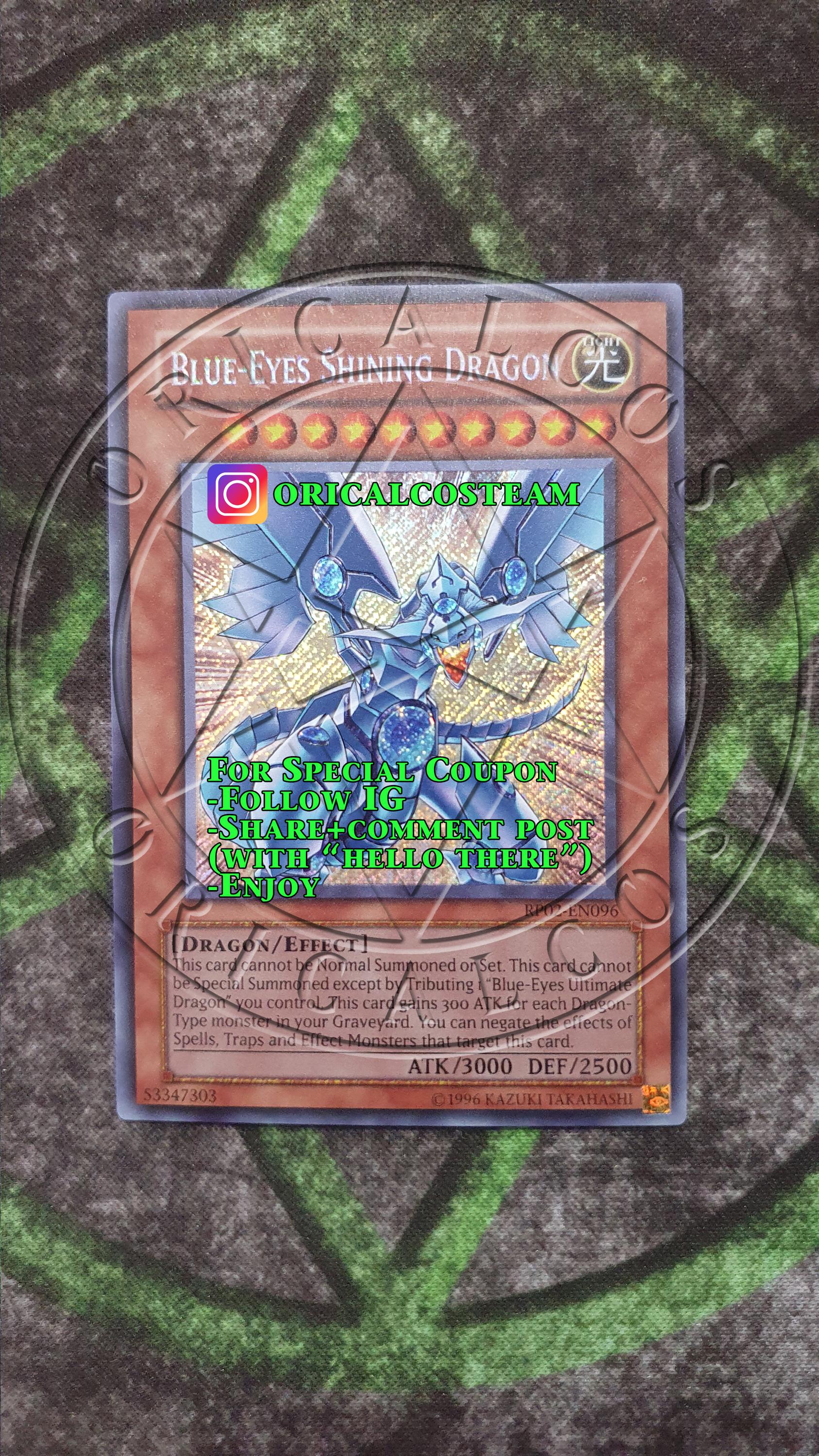 yugioh blue eyes shining dragon card Custom] Blue-Eyes Support : r/yugioh Eyes Ultimate Dragon Blue eyes shining dragon yugioh