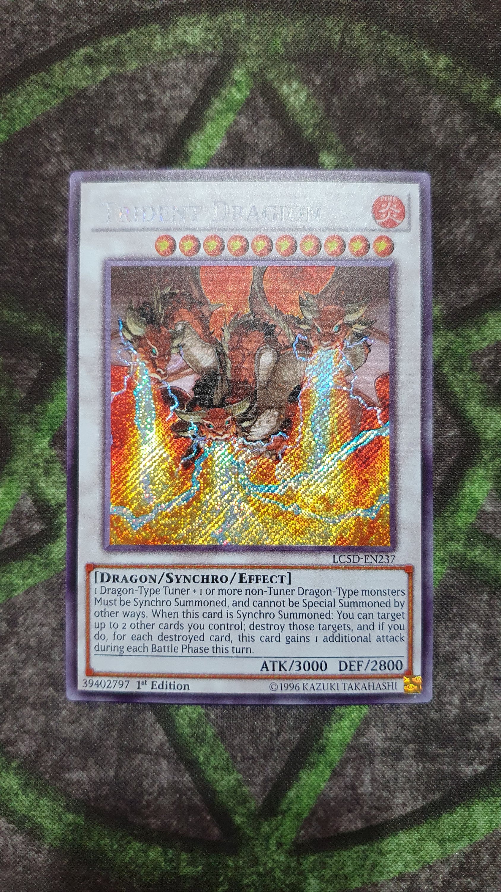 Trident Dragion Secret Rare-common "casual Play"(same Thickness) - Etsy  Canada