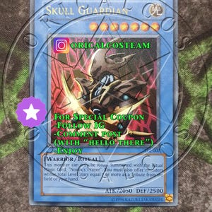 Skull Guardian TP2 Ultra Rare-Common "Handmade proxy"(Same thickness)