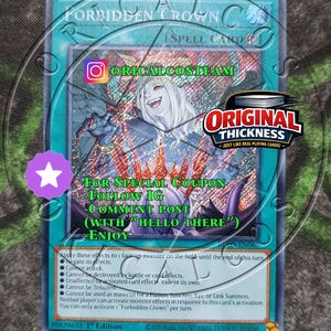 禁断の王冠 シークレット レア-コモン「カジュアルプレイ」（同じ厚さ）