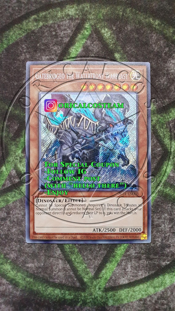 Gatebridgeo the Waterfront Warbeast Extra Secret Rare/secret Rare