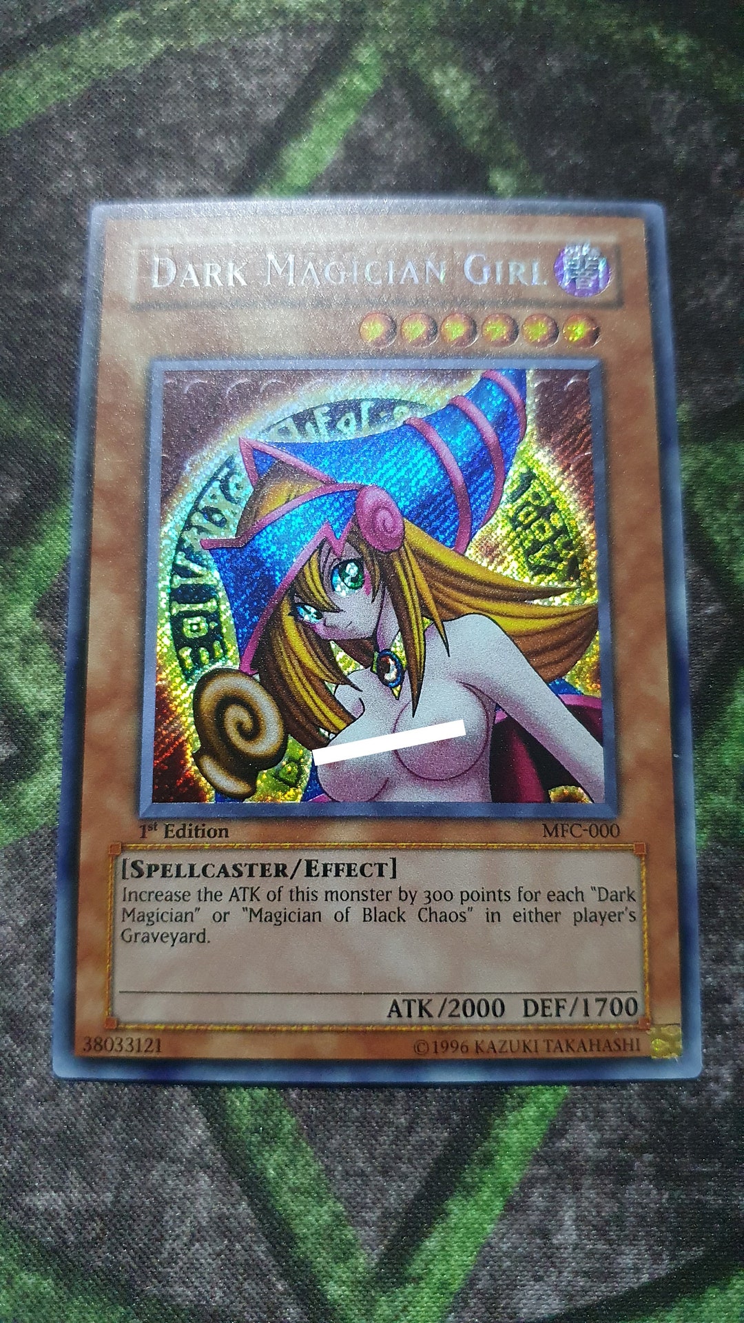 Dark Magician Girl Mfc Topless Custom Art Secret Rare Common Handmade Proxysame Thickness Etsy 