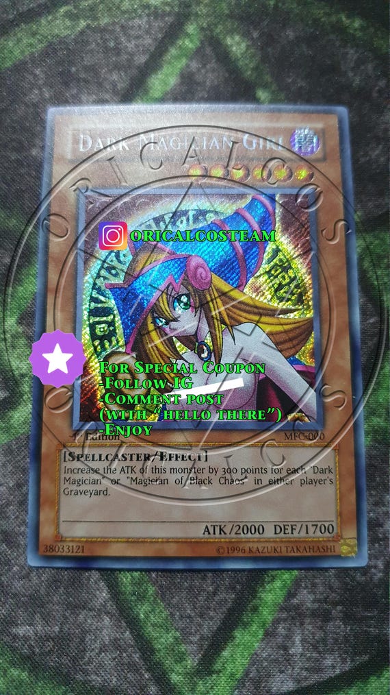 Dark Magician Girl MFC Custom Art Secret Rare-common 