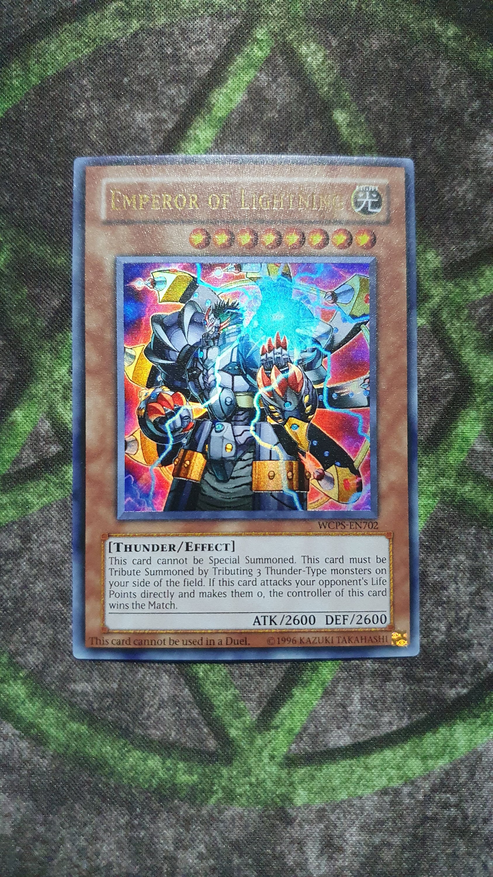 Emperor of Lightning Ultra Rare "casual Play"(same Thickness) - Etsy