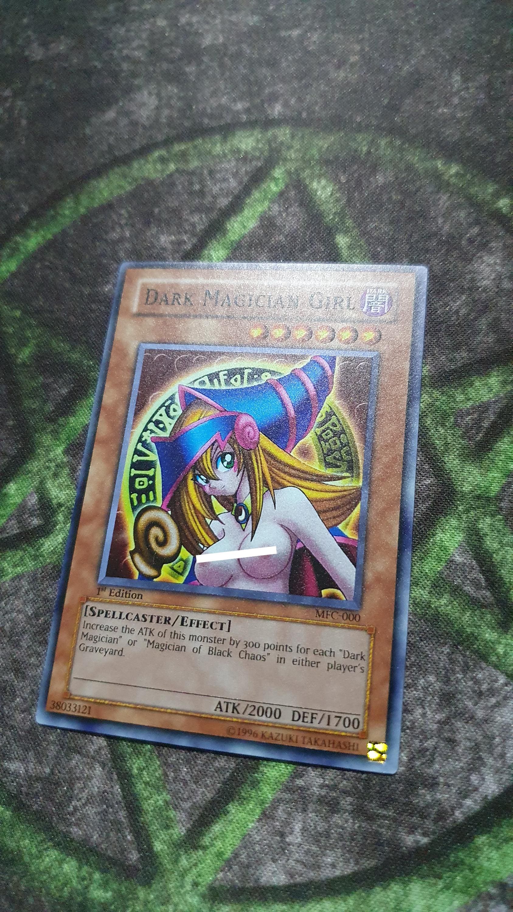 Dark Magician Girl MFC Custom Art Secret Rare-common 