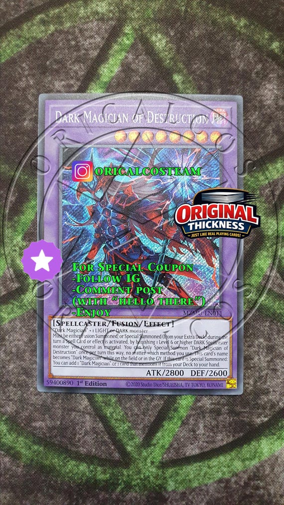 card destruction secret rare Legacy of (TCG) Premiere! Event Ultra : r/yugioh Description coming soon... Dark Magician of Destruction Secret