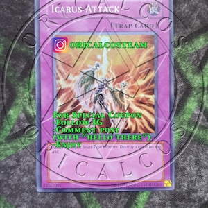 Icarus Attack DR04 Super Rare-Common „Handmade Proxy“ (gleiche Dicke)