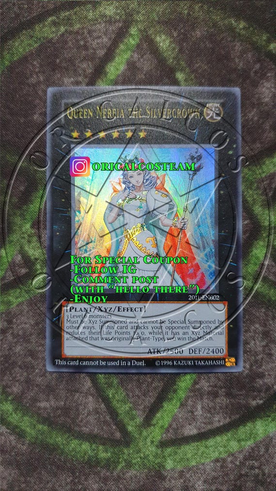 Queen Nereia the Silvercrown Ultra Rare "casual Play"(same Thickness) - Etsy Queen Nereia the Silvercrown Ultra Rare "casual Play"(same Thickness) - Etsy