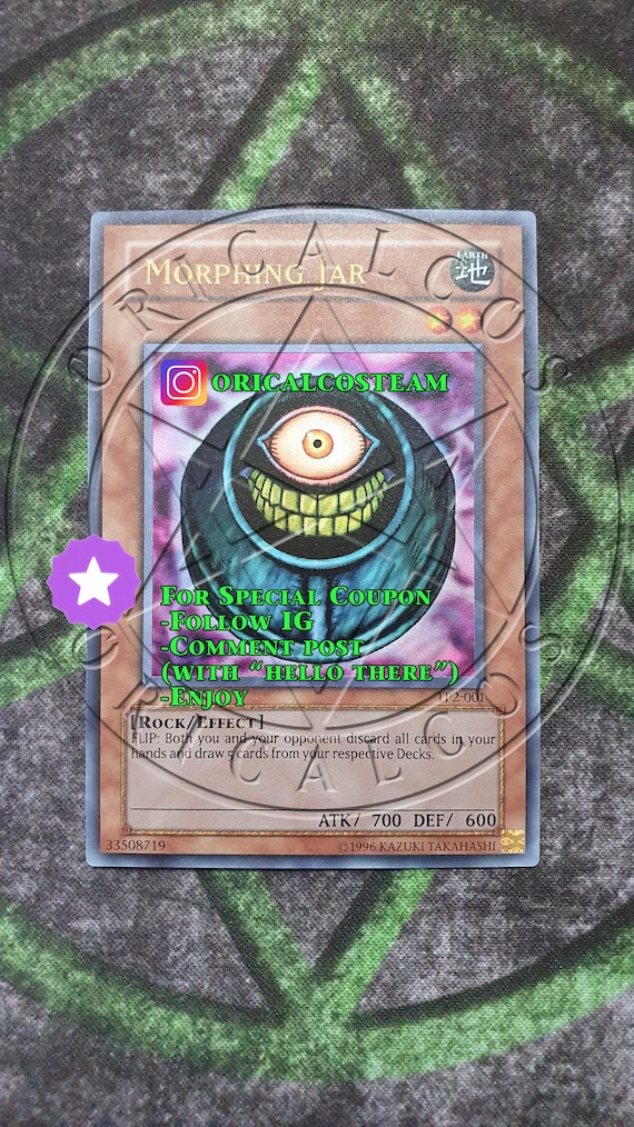 yugioh morphing jar deck Yu-Gi-Oh! - (TP4-002) - Tournament Pack 4 - Promo Edition Both players discard their entire hands Morphing Jar TP2 Ultra Rare-common