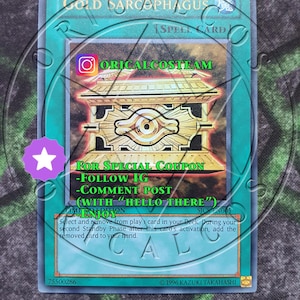 Goldsarkophag SJCS, extrem selten-gewöhnlich, „handgefertigter Proxy“ (gleiche Dicke)