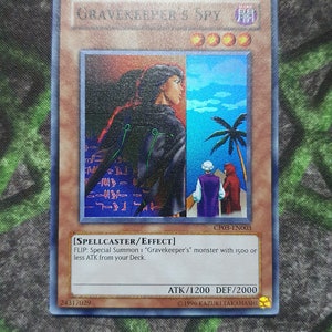 Gravekeeper's Spy Super Rare-Common "Handmade proxy"(Same thickness)