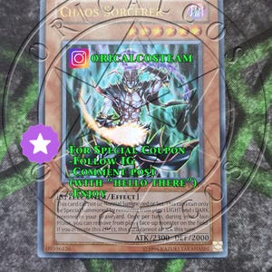 Chaos Sorcerer TU02 Super Rare-Common "Handmade proxy"(Same thickness)