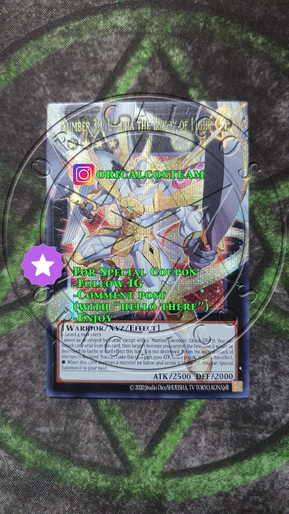 utopia card yugioh QCCU-JP067 Number 39: Double (UR) TCG Corner Limited edition YuGiOh! Ultimate Leo Utopia Ray -