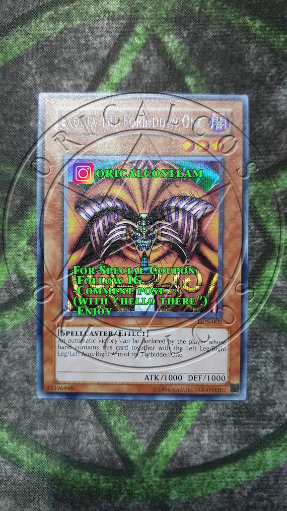 rare exodia cards Exodia the Forbidden One (Starlight Rare) Battles of Legend: Crystal R main image 0