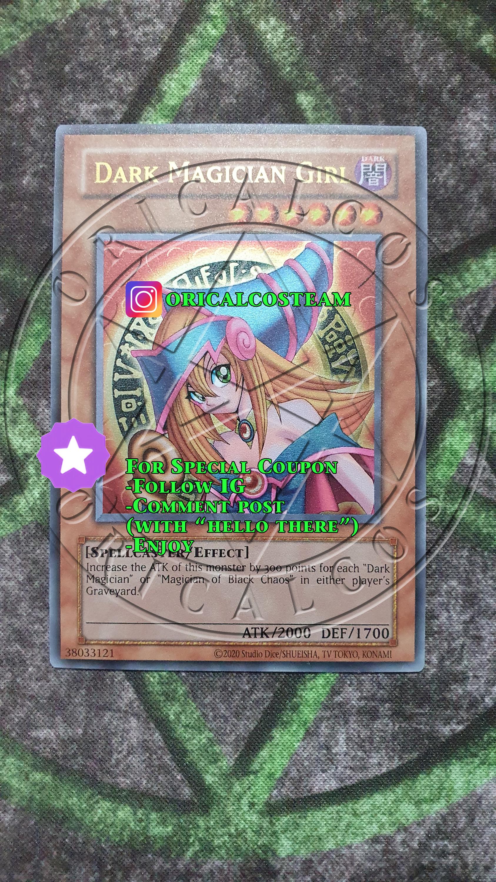 Stainless Steel Dark Magician Girl (Replica Steel card)