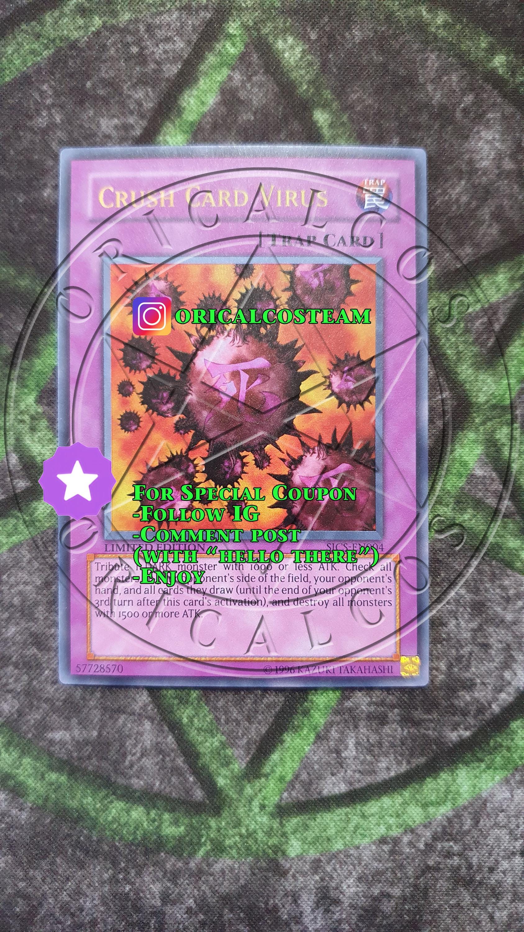 virus card yugioh Set #10 Adult Sexy Cards/Tokens Anime Girls- Yugioh Orica – Yugioh Orica  Vintage main image 0