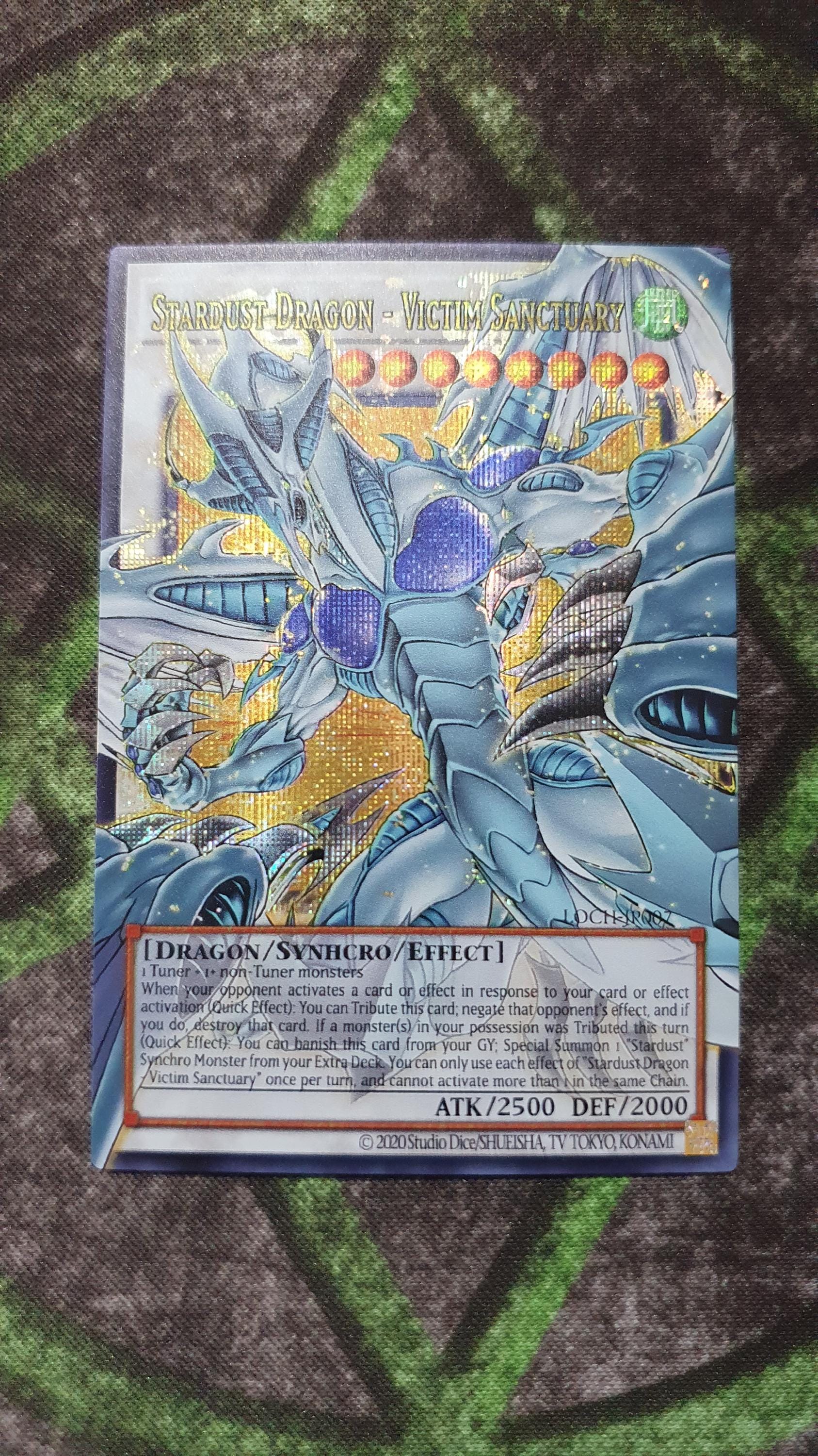 Stardust Dragon - Victim Sanctuary Secret/ultra Rare-common
