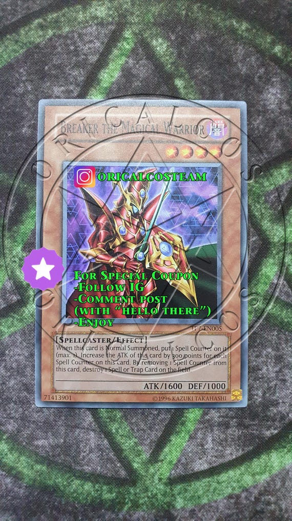 yugioh breaker the magical warrior deck TP7 Super Rare-Common "Casual Play"(Same thickness) trading and collectible card game (TCG/CCG) Day-Breaker the Shining Magical Warrior