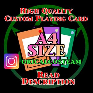 Carte A4 personnalisée en carton/papier cartonné holographique HD