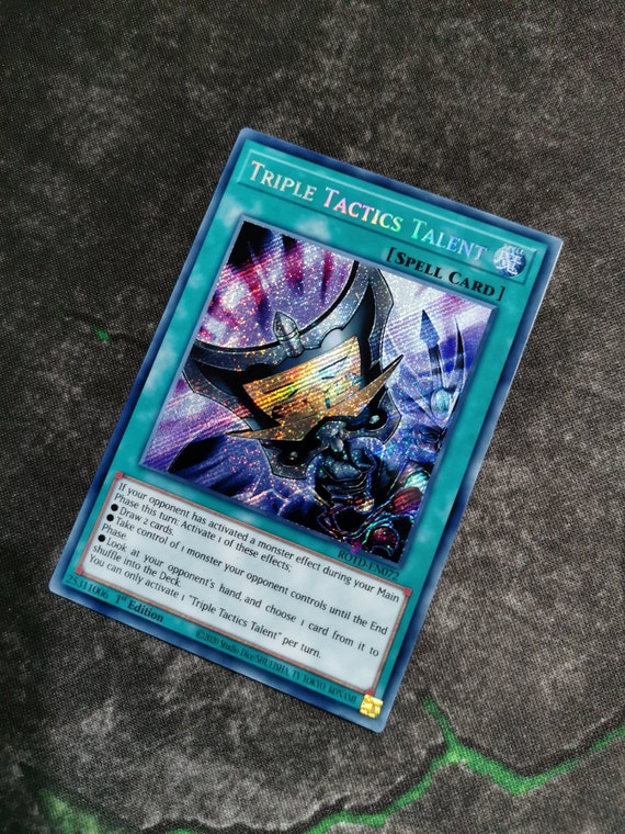 Custom Orica Proxy card Yugioh Triple Tactics Talent