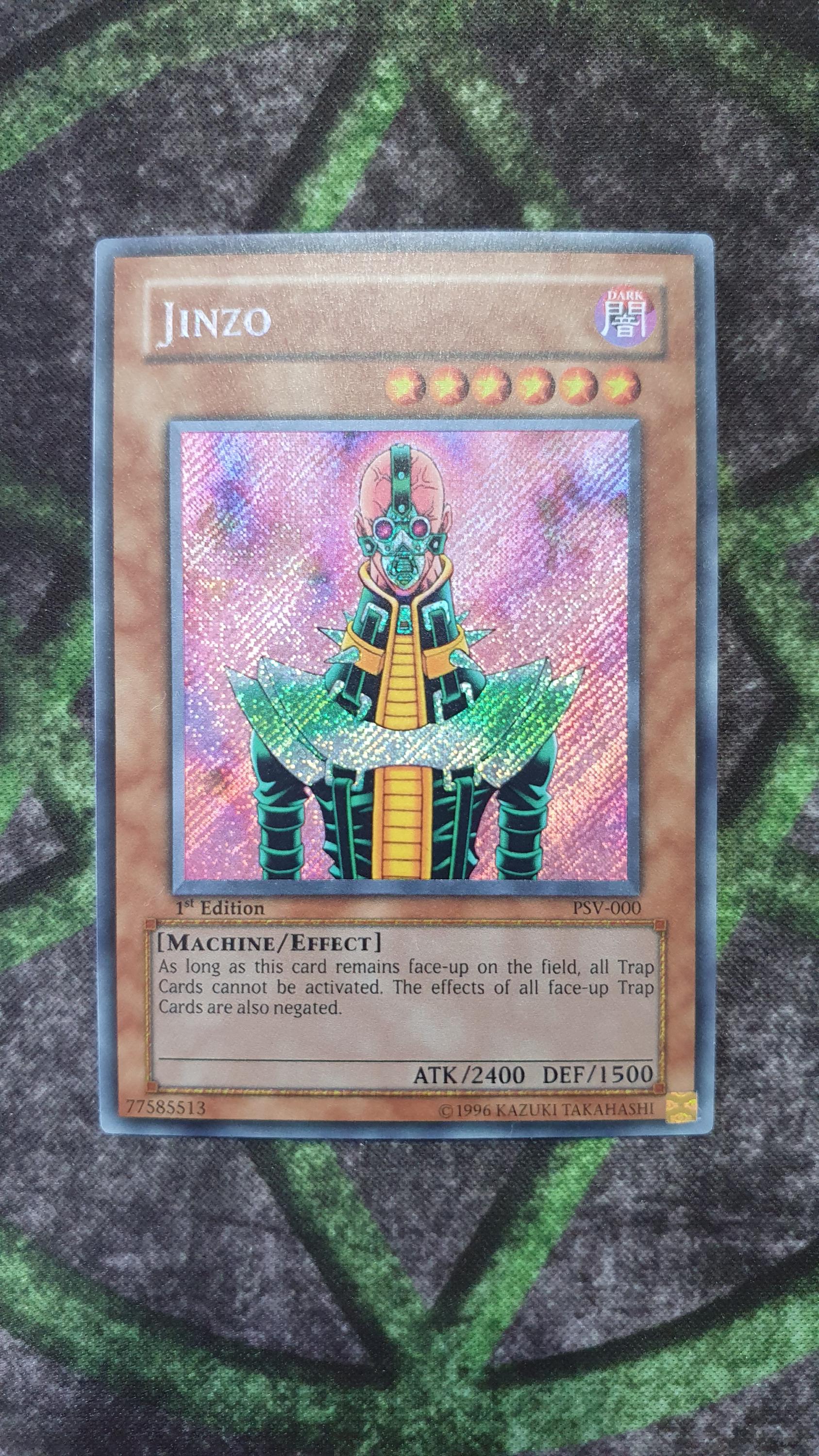 Jinzo PSV Secret Rare-common "casual Play"(same Thickness) - Etsy