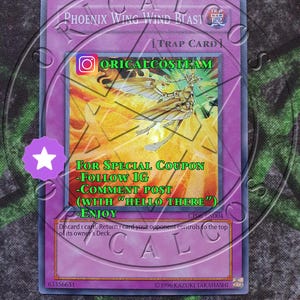 Phoenix Wing Wind Blast CP06 Super Rare-Common « Proxy fait main » (même épaisseur)
