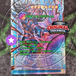 Mago do Caos Sombrio - Caos Negro Secreto/Ultra Raro-Comum "Jogo Casual" (Mesma espessura)