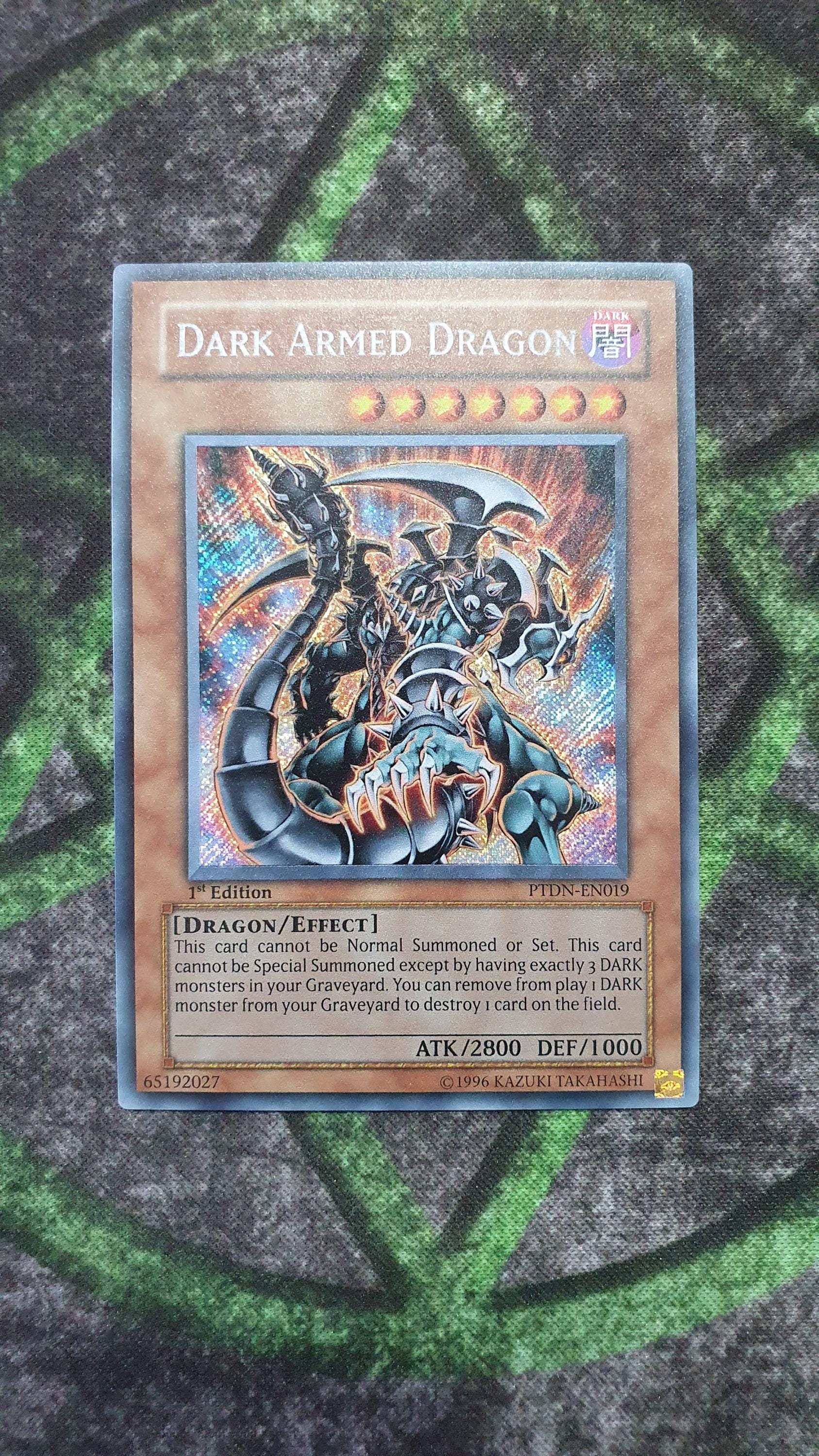 Dark Armed Dragon PTDN Secret Rare-common 