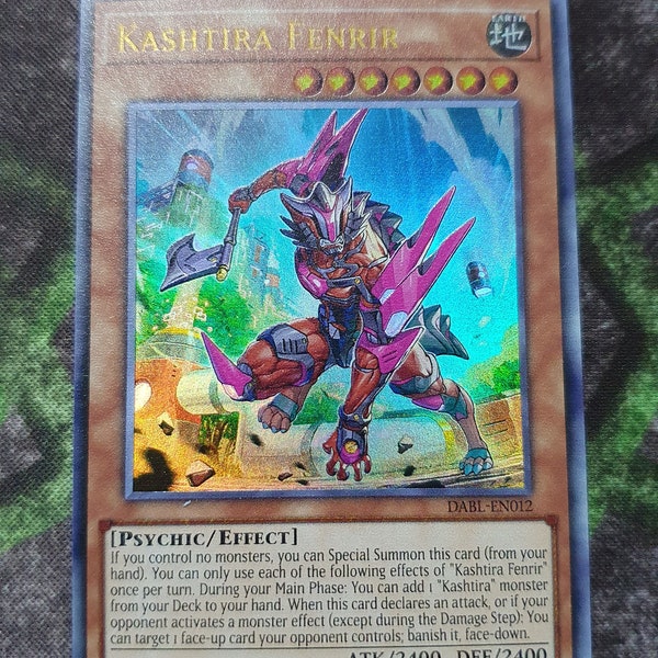 Kashtira Fenrir Ultra Rare-Common „Handmade Proxy“ (gleiche Dicke)