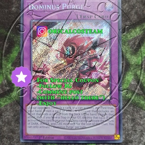 Purga Dominus Secreta Rara-Común "Proxy artesanal" (Mismo grosor)