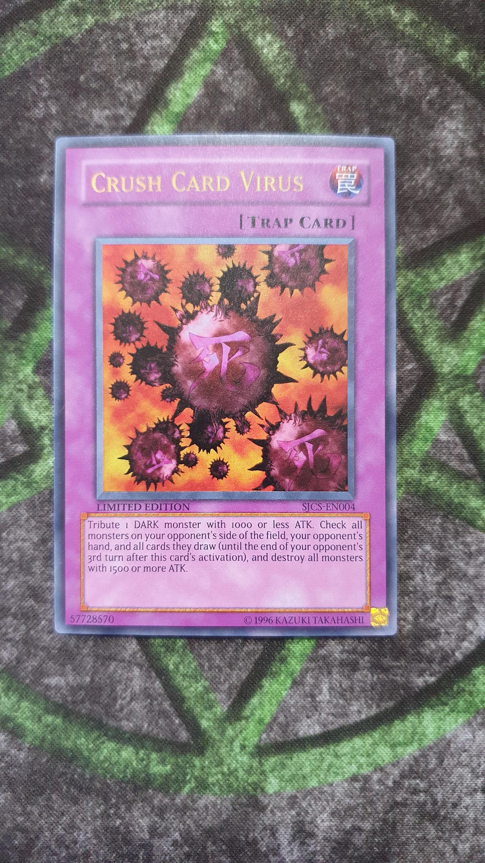 Crush Card Virus SJCS Ultra Rare-common 