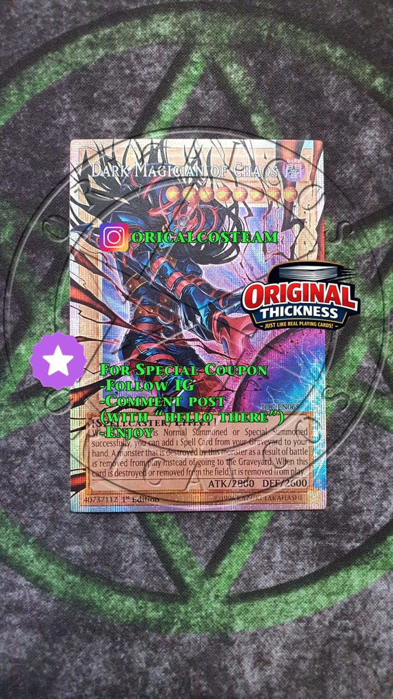Dark Magician of Chaos Overframe Secret/ultra Rare-common 