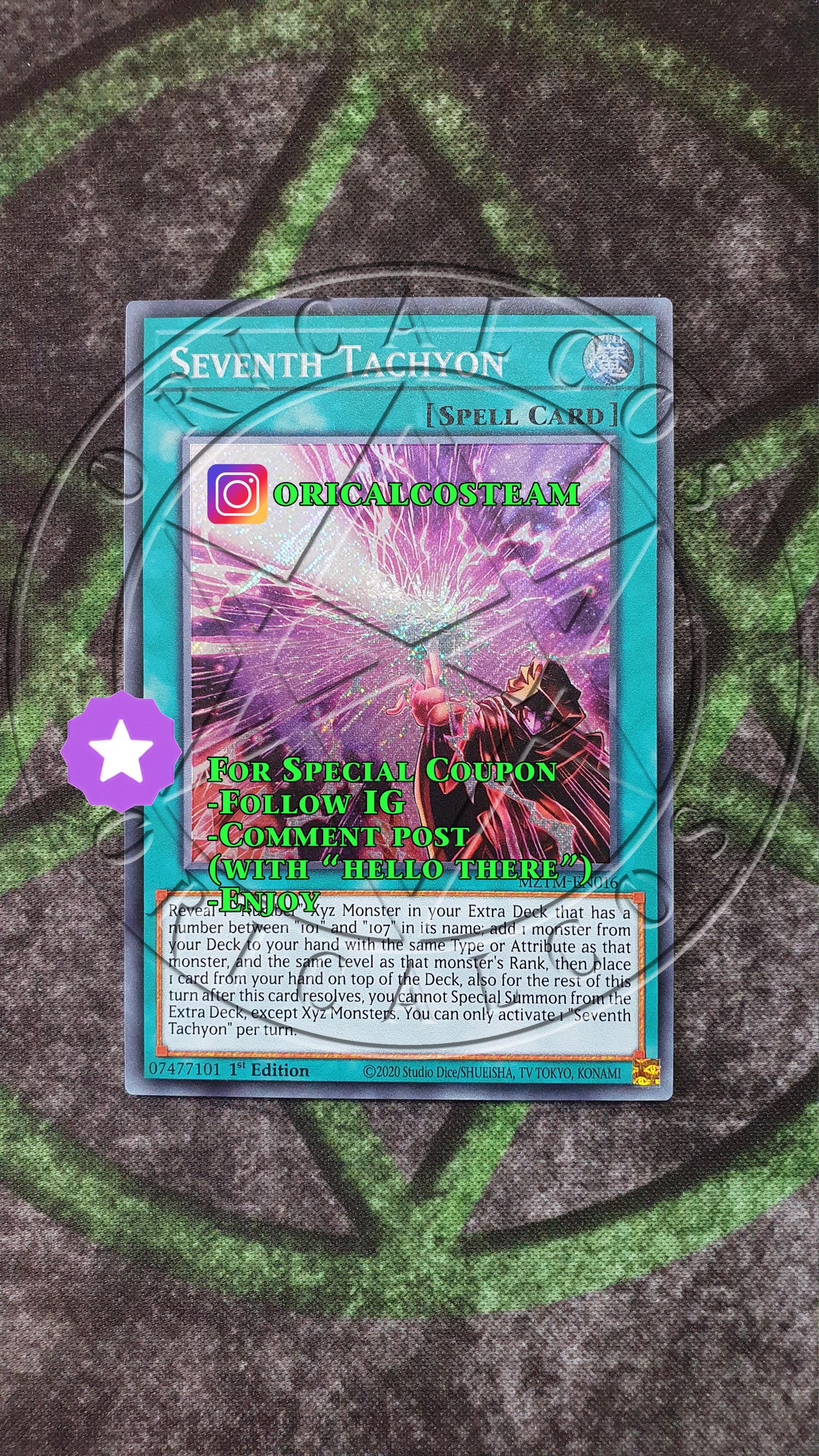 Seventh Tachyon Secret Rare-common "casual Play"(same Thickness) - Etsy  Singapore