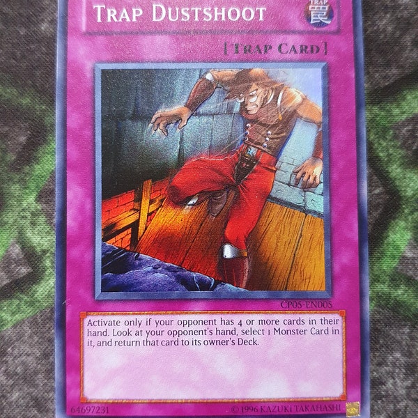 Trap Dustshoot CP05 Super Rare-Common "Handmade proxy"(Same thickness)