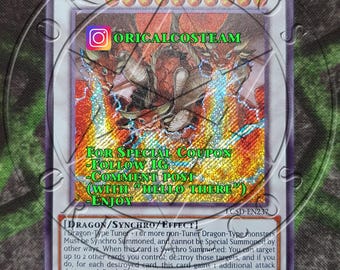Trident Dragion Secret Rare-Common "Casual Play"(Same thickness)
