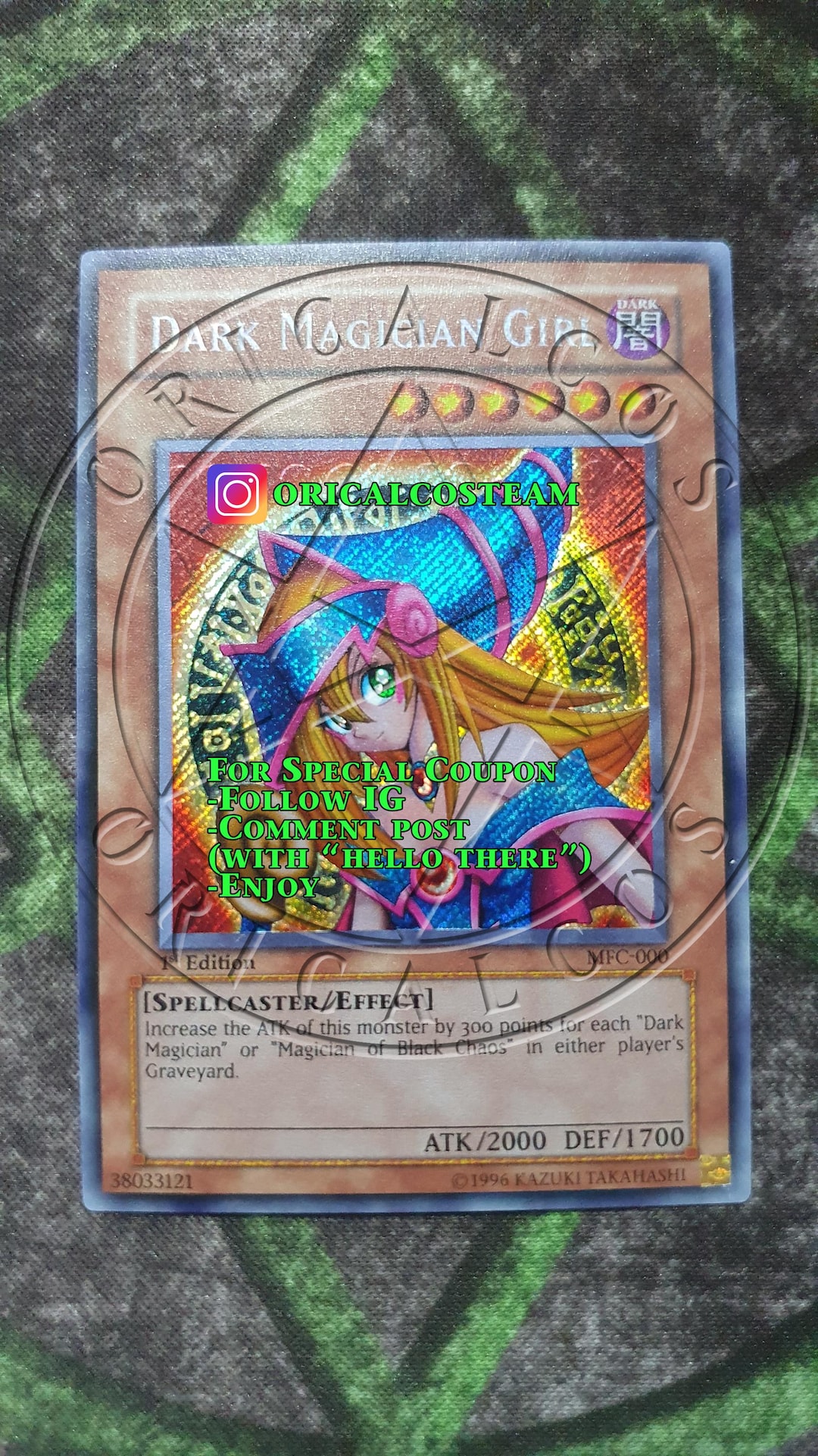 PSA9 遊戯王 Dark Magician Girl MFC-000 アンリミ Dark Magician Girl MFC-000 Secret Rare-common 