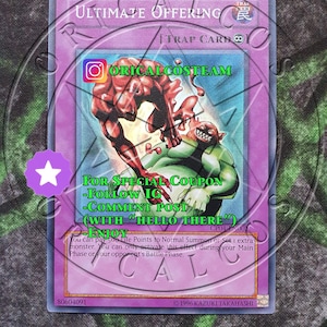 Oferta definitiva CP04 Super Raro-Común "Proxy artesanal" (mismo grosor)