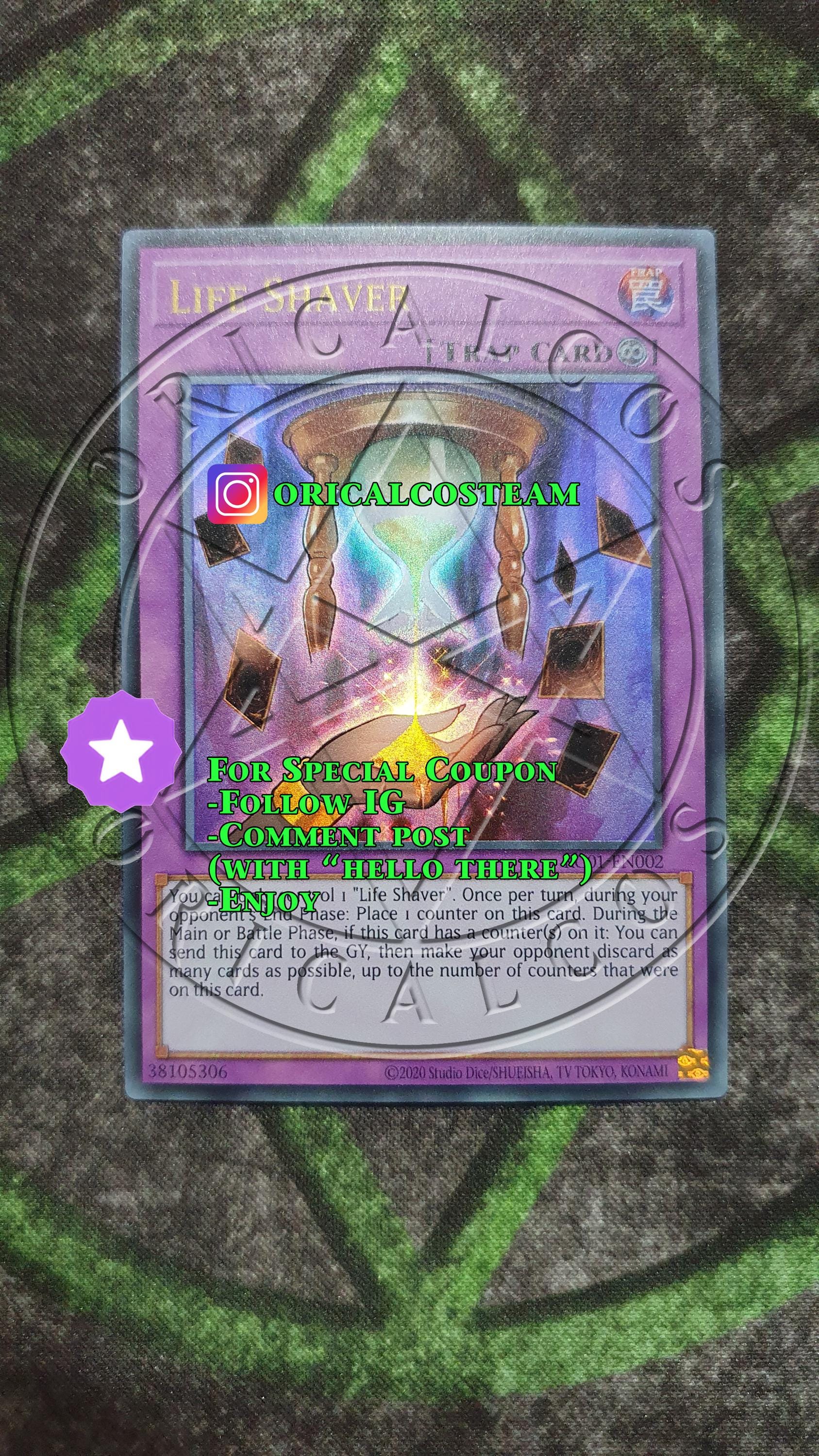 life shaver yugioh card Yugioh Attack Guidance Armor & Life Shaver & Magical Trick Mirror Ultra R Kaiba