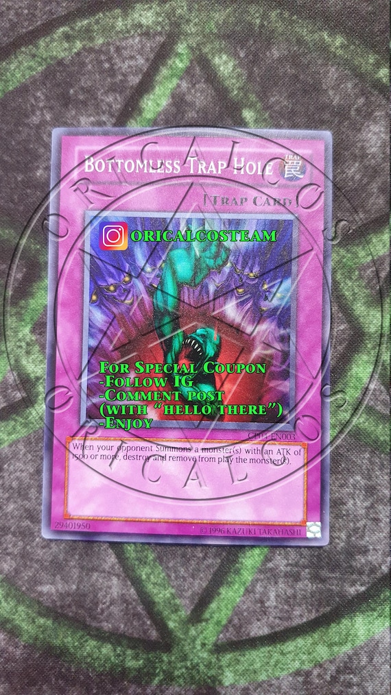 Bottomless Trap Hole CP04 Super Rare-common "casual Play"(same Thickness) - Etsy Bottomless Trap Hole CP04 Super Rare-common "casual Play"(same Thickness) - Etsy