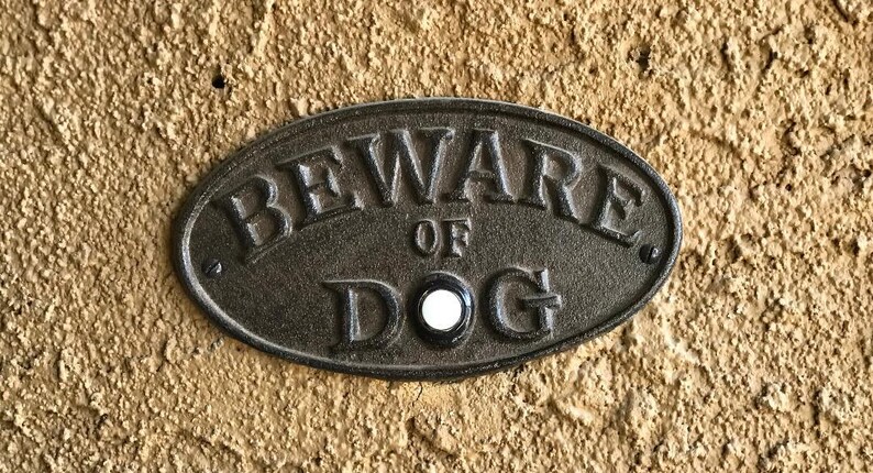 Beware of Dog Doorbell