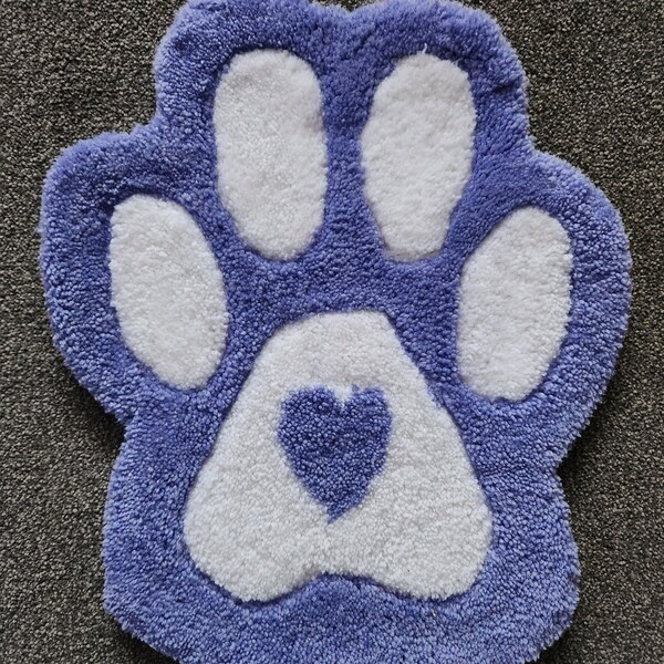 Paw Rug Etsy