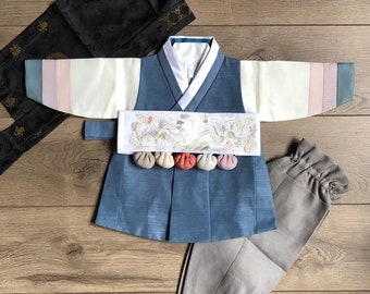 Type2 traditional lucky pouch for hanbok dohl celebration