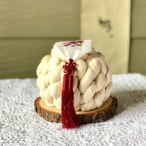 Type3 Korean yarn thread cake for dohl/100day. image 5