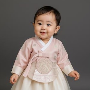 Set] Korea Hanbok for 1year(dohl) girl