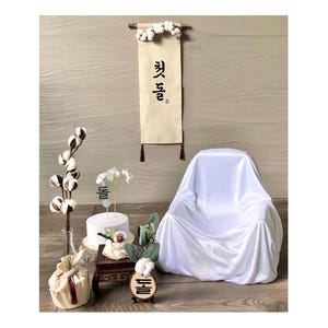 Table1] Dohl/100th day celebration table set