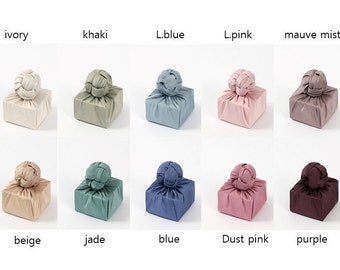 Silk style Bojagi/Furoshiki gift wrap cloth for event etc