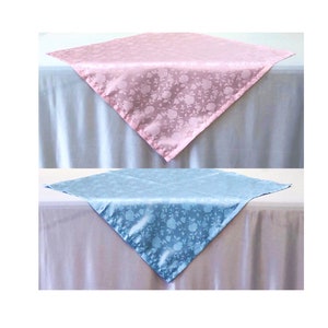 Table runner (pink/blue) for dohl/100day party in traditional mood