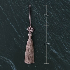 Korea Flower Knot Silky Tassel image 10