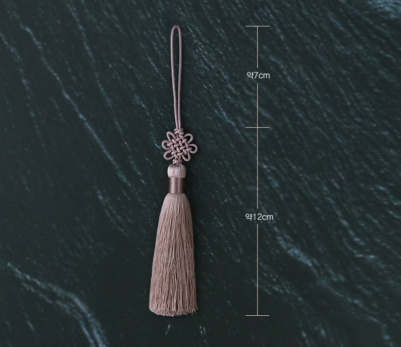 Korea Flower Knot Silky Tassel image 10